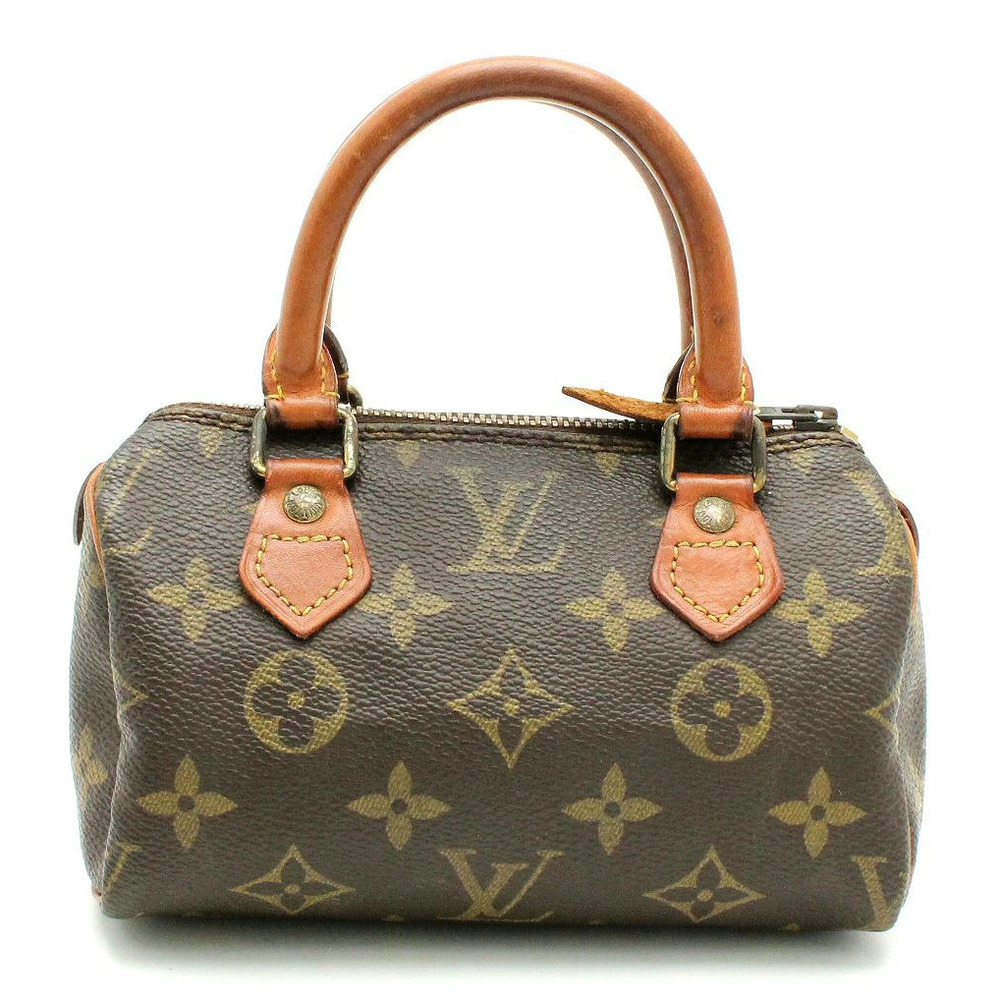 Louis Vuitton Monogram Speedy Handbag Clutch